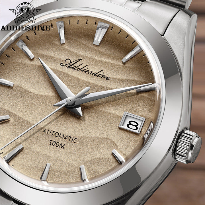 ADDIESDIVE Navigator: Rugged Automatic Dive Watch for Men